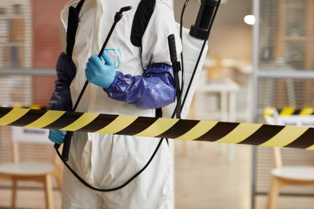 Professional Drug Lab Cleanup technician working in Albertson, NY